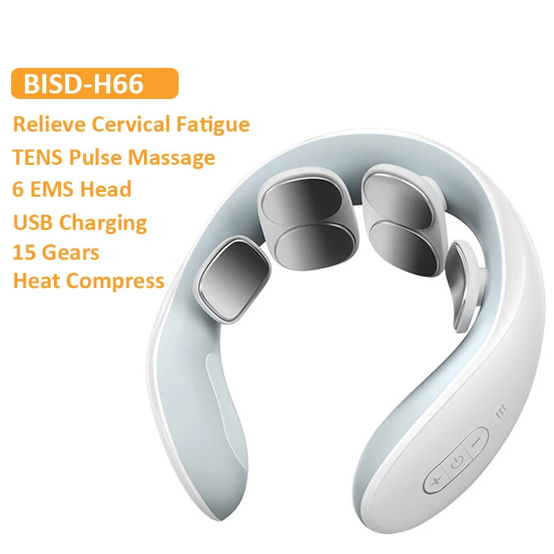 (image for) Konka H66 Neck Massager Electric Smart Neck Massager With 6 Message Modes 15 Level Of Strength Adjustment